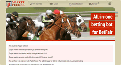 Desktop Screenshot of marketfeederpro.com